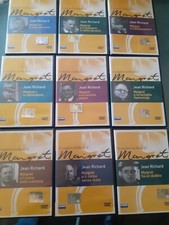 DVD-Le migliori inchieste di MAIGRET-JEAN RICHARD-COMPLETA 9 DISCHI-EDITORIALE