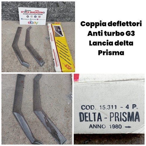 Coppia deflettori anti turbo - anti,