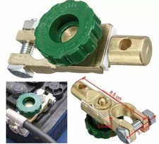 MORSETTO STACCABATTERIA ANTIFURTO STACCA BATTERIA AUTO BARCA CAMPER 12/24V