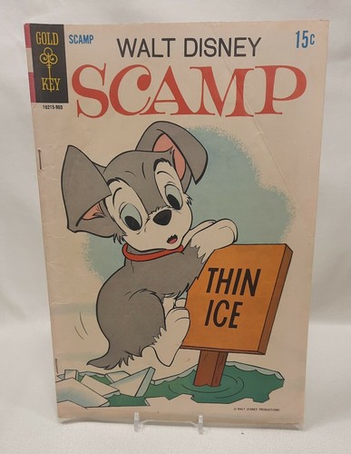 Walt disney scamp - #2, gold