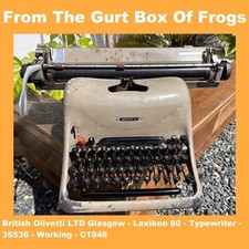 British Olivetti LTD Glasgow -