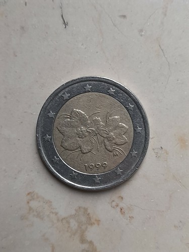 moneta da 2 finlandia 1999