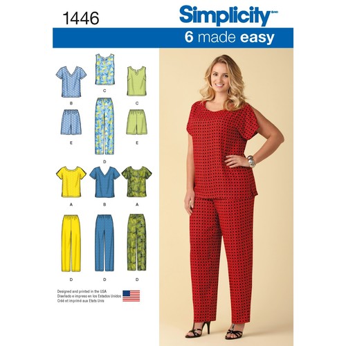 Simplicity 1446 donna top - simplicity,