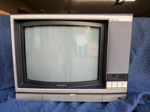 Vintage sony trinitron color - vintage,