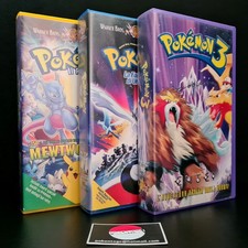 Lotto POKEMON Film VHS Mew Vs