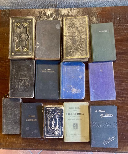 Lotto libri preghiera - 13,