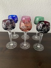 6 bicchieri cristallo piombo