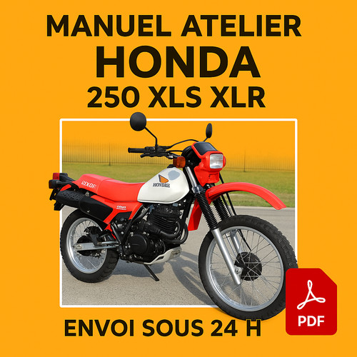 Manuel atelier honda 250 - manuel,