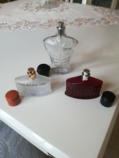 5 BOTTIGLIE VUOTE PROFUMI LAURA BIAGIOTTI ROMA + ERBOLARIO + PURE MAN + POLICE