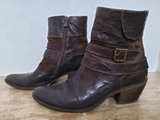 STIVALI STIVALETTI NERO GIARDINI N. 40 TESTA MORO COME NUOVE