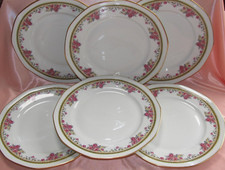 Serie Di 6 Piatti Piani In