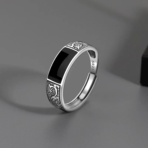 Anello unisex argentato colore - unisex,