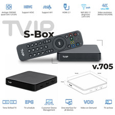 Tvip box 705 - s-box, uhd