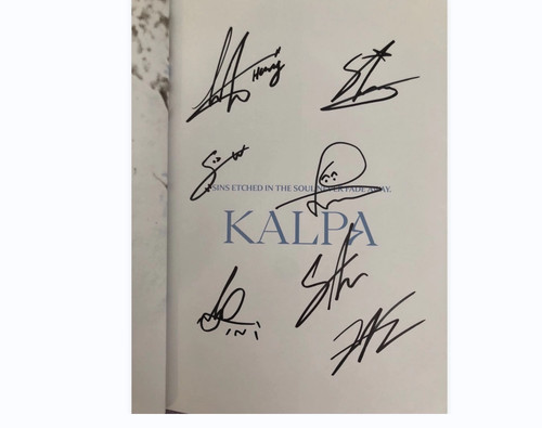 Enhypen autografo firma - enhypen,