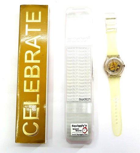 New swatch watch - new, celebrate