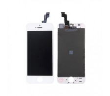 VETRO TOUCH + DISPLAY + FRAME PER APPLE IPHONE 5S/SE BIANCO