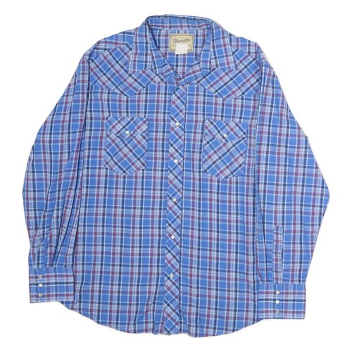 Camicia uomo wrangler blu - uomo, a
