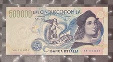500000 Lire Raffaello Naturale
