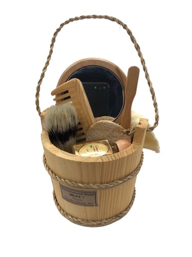 Set bagno toilette legno - bagno,