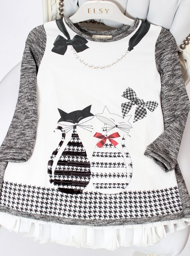 Abito elsy bambino jersey - abito,