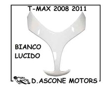 CARENA ANTERIORE Y SOPRA FARO BIANCO LUCIDO TMAX YAMAHA 2008 2009 2010 2011