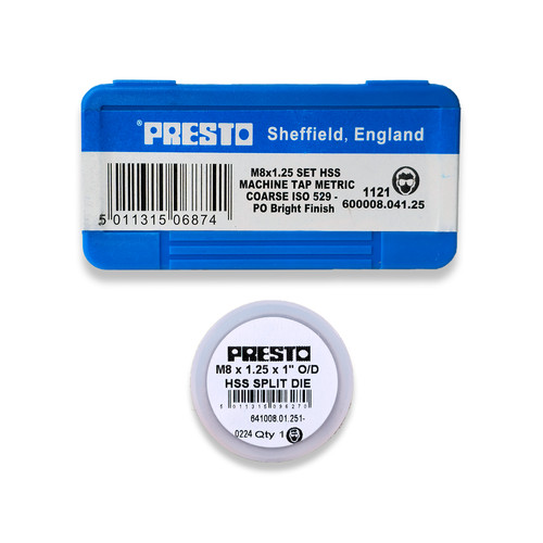 Rubinetti presto die 8mm - m8, |