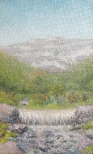 Dipinto olio impressionista - ad,