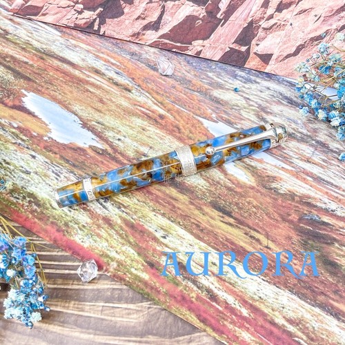 Penna stilografica aurora e - penna, l.e