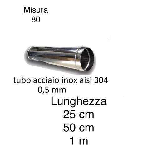 Tubo acciaio inox aisi 304 - tubo,