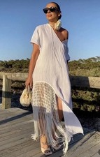 Abito lungo Zara in lino con