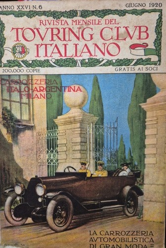 Touring club italiano rivista - italiano,