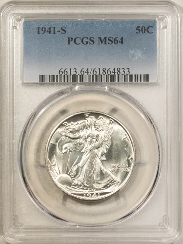 1941 mezzo dollaro walking - mezzo,