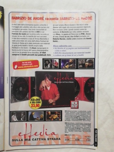 Fabrizio andre promo - de, cd