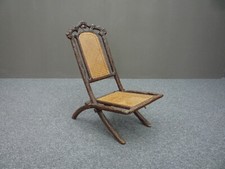 Sedia pieghevole antica e