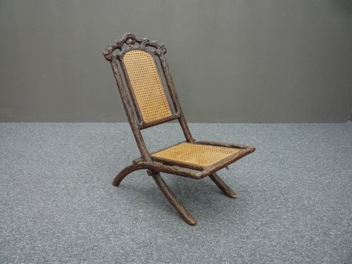 Sedia pieghevole antica - , e