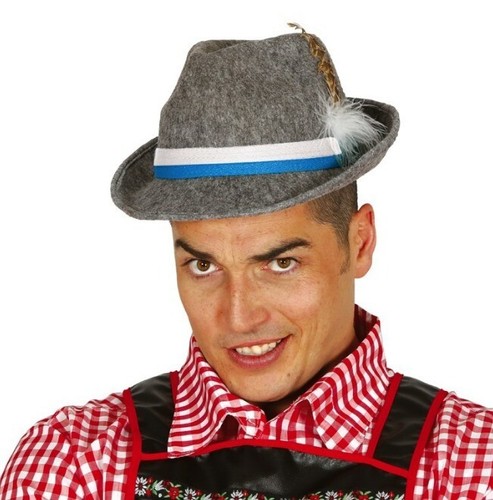 Cappello tirolese panno - tirolese, in
