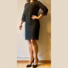 INTREND/MARELLA abito in pizzo