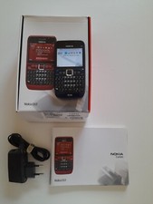 CELLULARE NOKIA E63 con caricabatterie, batteria, libretto istruzioni e scatola