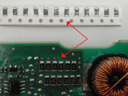 Resistenza smd ohm per - smd, 1
