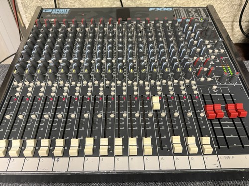 Soundcraft spirit fx16 mixer - fx16,