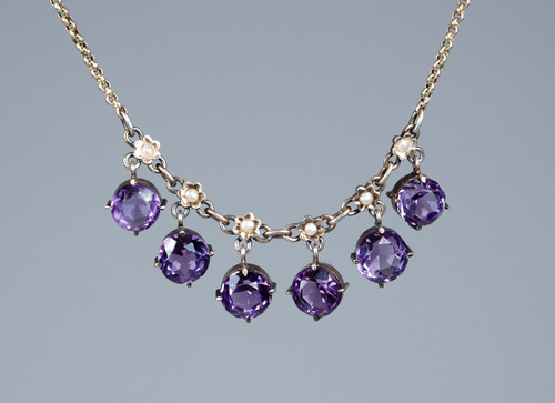 Raro argento antico collier - argento,
