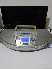 Panasonic RX-ES25 CD Radio Cassette Boombox - Portable Stereo, AM/FM