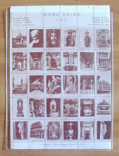 Foglio francobolli roma - 30,