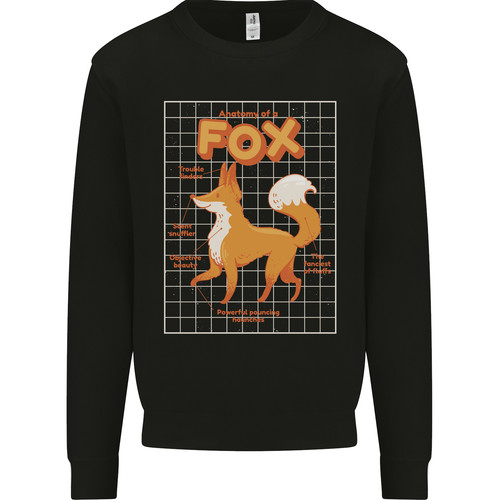 Maglione felpa uomo - anatomy, of