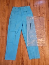 Pantalone sigaretta cotone blu