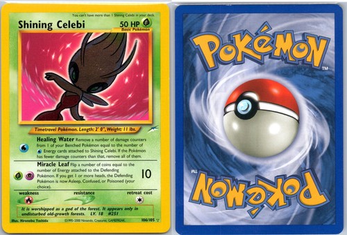 Shining celebi 106 - shining, neo