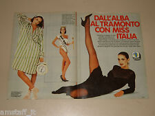 SUSANNA HUCKSTEP clipping articolo foto photo 1984 AT44 MISS ITALIA 