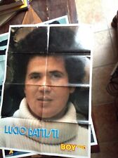 POSTER CORRIER BOY MUSIC SUPPL. AL N°14 LUCIO BATTISTI 