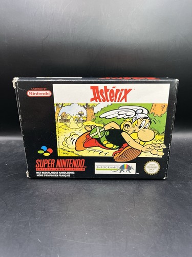 Astérix super nintendo snes - astérix,
