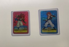 Lamincards Dragon Ball GT Edibas 2007 Gojeta Super Sayan 4 (R1 e Z1)